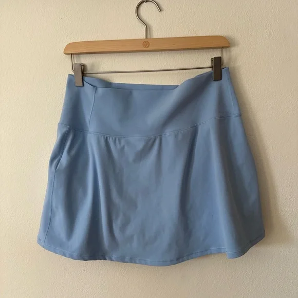 Stylish Light Blue Mini Skirt - Picture 5 of 5
